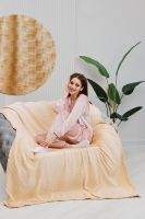 Плед велсофт ST-334 СОТЫ-БЕЖ [бежевый]