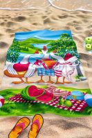 Полотенце банное Веселые гуси [ассорти]