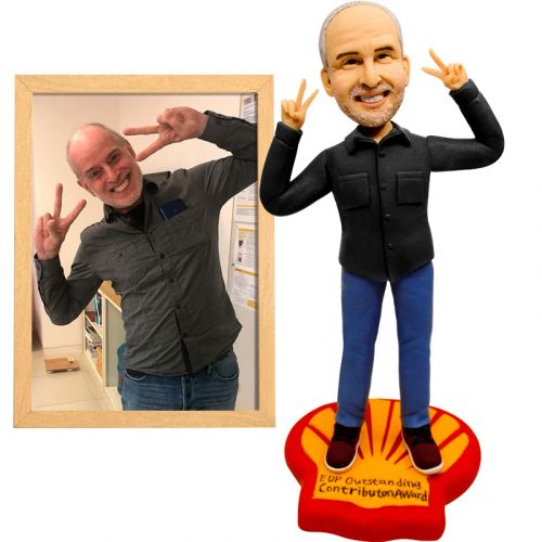 Фигурка человека по фото, из глины (Ручная работа)