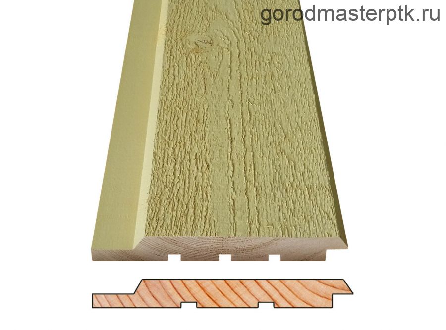 Скандинавская фасадная доска UYV 20х145х6000 мм, сухая тонкопиленная, хвоя, сорт АВ (S=0.81 м2), ворсистая