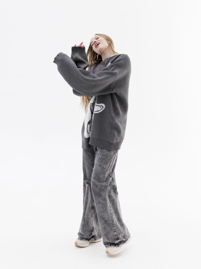 Свитер с электрогитарой