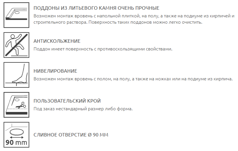 Душевой поддон прямоугольный Radaway Teos F HTF13080 130x80 см ФОТО