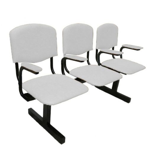 Многоместная мягкая секция №2, 3-х местная (Белая)