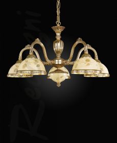 Люстра Reccagni Angelo L 6308/5 Французское Золото, Латунь / Рекагни Анджело