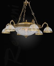 Люстра Reccagni Angelo L 6302/6+4 Французское Золото, Латунь / Рекагни Анджело