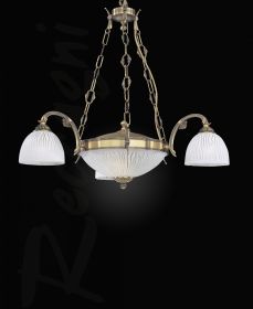 Люстра Reccagni Angelo L 5650/3+2 Состаренная Бронза, Латунь / Рекагни Анджело