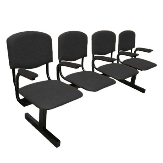 Многоместная мягкая секция №2, 4-х местная (Чёрная)