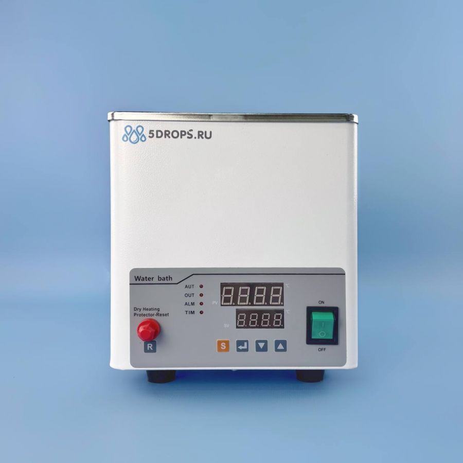 Водяная баня одноместная Labdevices-1S на 3 литра, с защитой от перегорания без воды