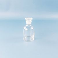 Склянка (штанглас) Labdevices, 125 мл, светлое стекло, с притёртой пробкой, узкое горло