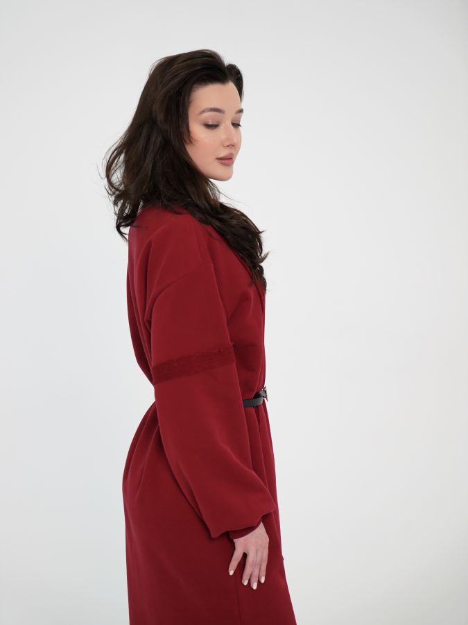 Платье Teta брусника