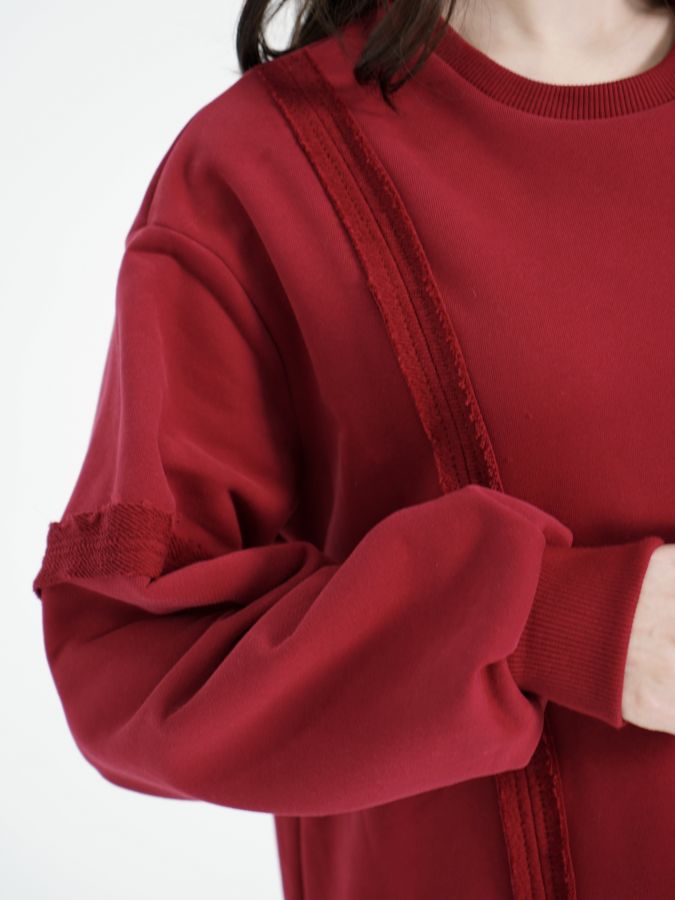 Платье Teta брусника