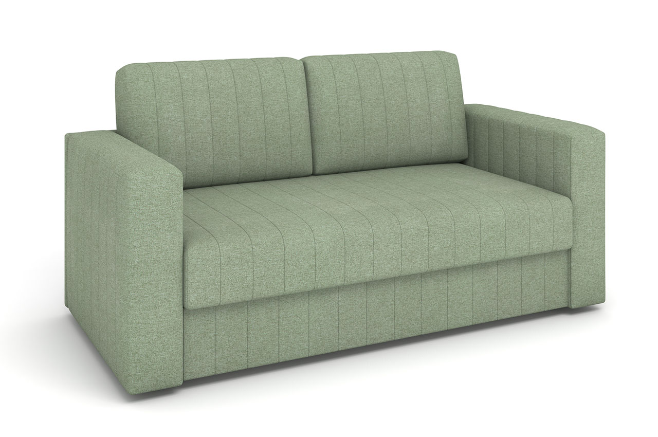 Диван прямой (кушетка) Алье ткань Soul light green