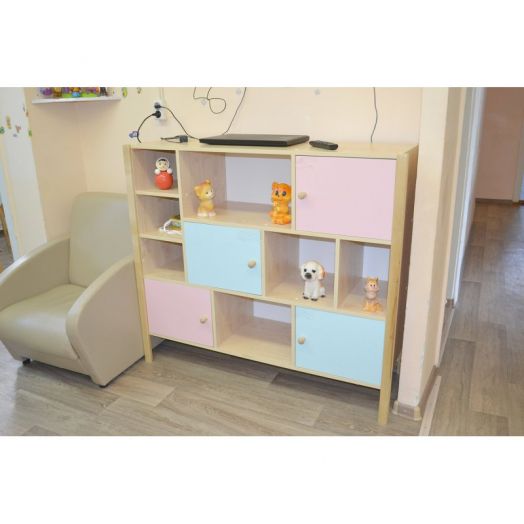 Стенка для игрушек Скандинавия