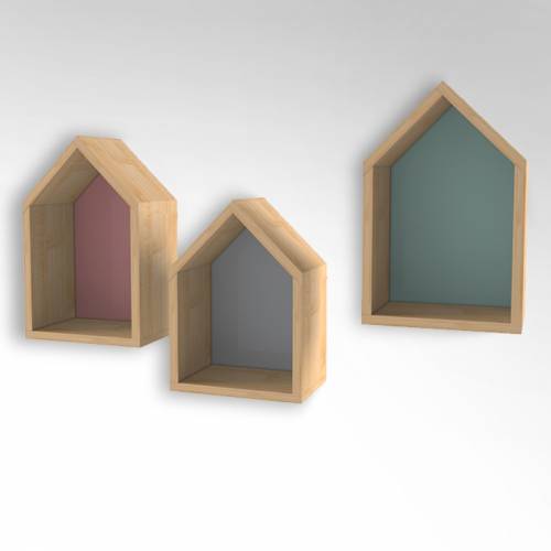 Полка Домик Скандинавия