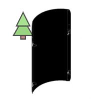 HARVIA Защитное ограждение для дровяной печи Legend WL200