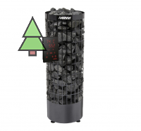 HARVIA Электрическая печь Cilindro PC70XE, черная (с выносным пультом в комплекте), артикул HPC7004MXE