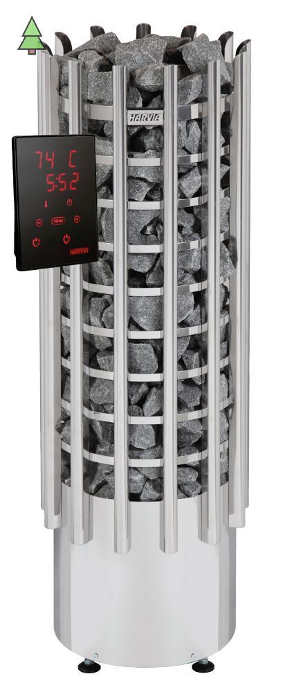 HARVIA Электрическая печь Glow TRT90XE с выносным пультом в комплекте, артикул HTRT904XE