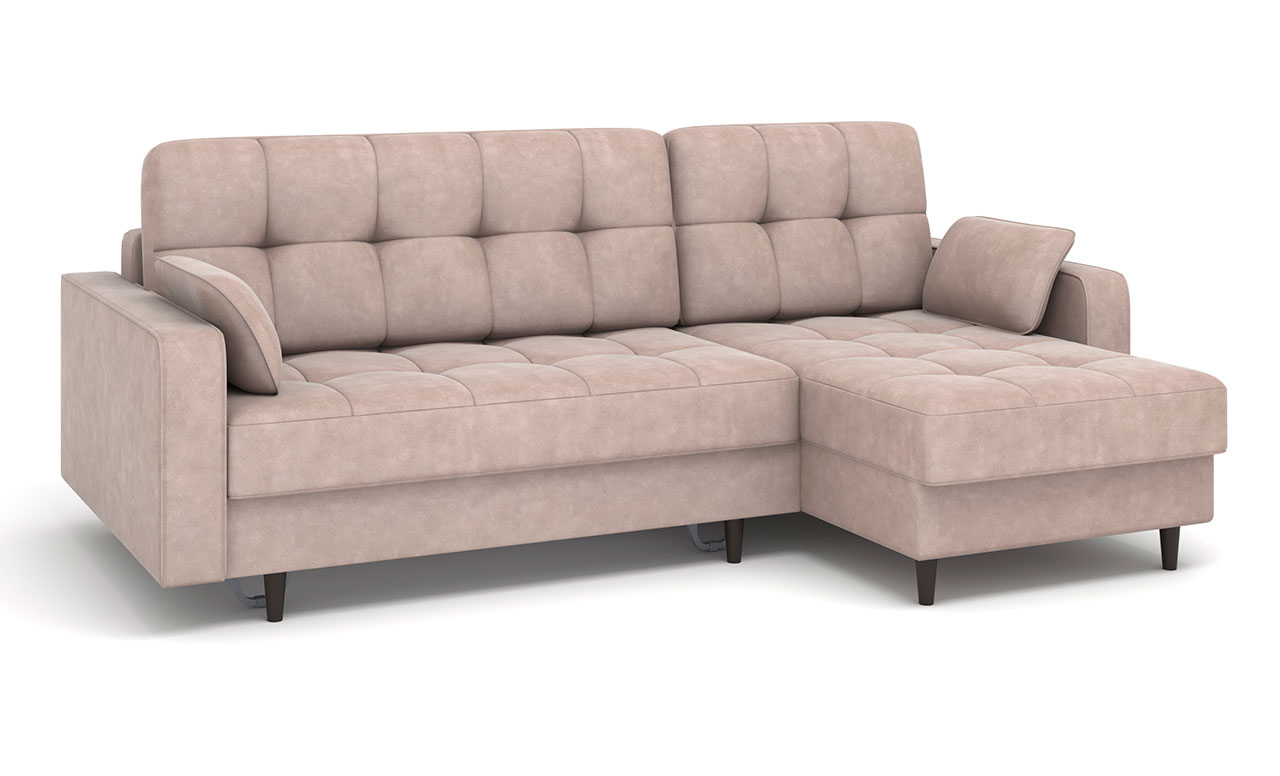 Диван угловой Орлеан Тик-Так (Пантограф) ткань Tango bone