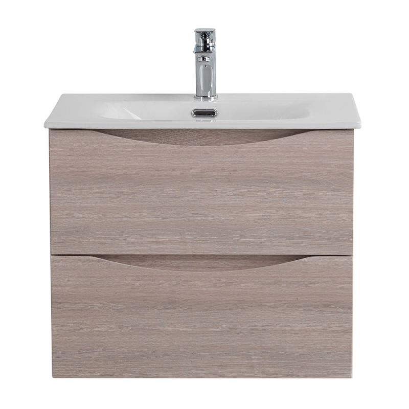 База под раковину подвесная BelBagno MARINO-CER-N-600-2C-SO-RG-P