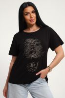 85653 футболка женская [черный]