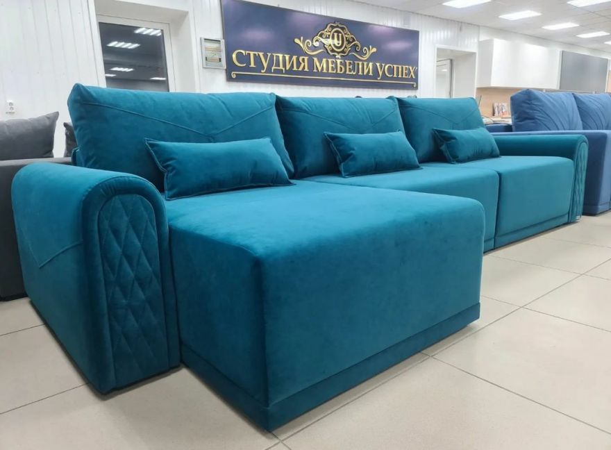 Угловой диван Флоренс с оттоманкой