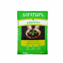 Грунт БОГАТЫРЬ РАССАДА 10л. 1/5