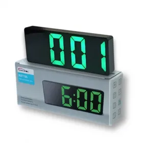 Часы светодиодные X0712L 10*13 (время+темп.)
