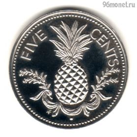 Багамские острова 5 центов 1984 FM