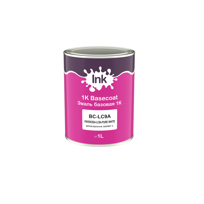 INK LC9A Базовая эмаль VW/Skoda Pure White 1л.