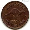 Австралия 1/2 пенни 1948