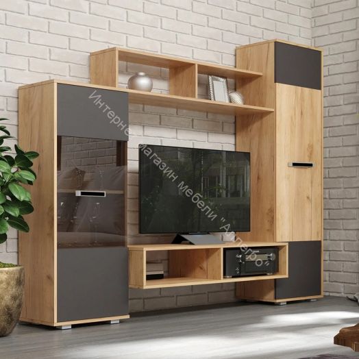 Гостиная "Александра 5" ЛДСП (Фант)