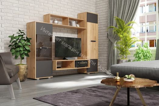 Гостиная "Александра 5" ЛДСП (Фант)