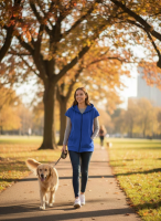 Жилетка женская из футера арт. 545 [синий]