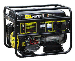 Бензиновый электрогенератор Huter DY11000LX-3