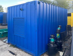 Дизельный генератор 160 кВт DOOSAN бу с наработкой