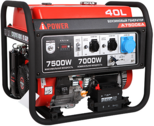 Бензиновый генератор A-iPower A7500EA