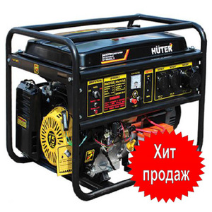 Бензиновый генератор 6,5 кВт Huter DY8000LX