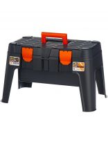 Ящик для инструментов, 53х33.5х32 см, пластик, Blocker, Master, пластиковый замок, BR3783ЧРОР