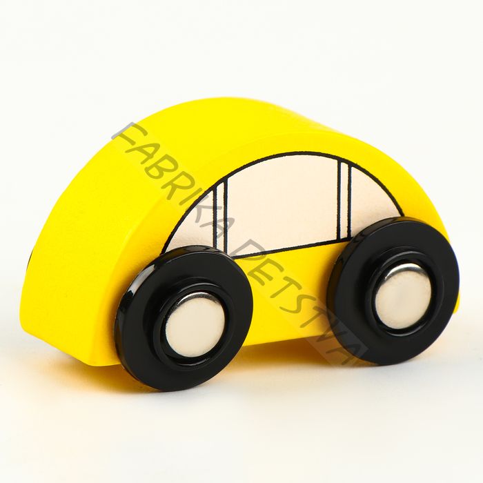 Детская машинка совместима с набором Ж/Д «Транспорт» 7.5x3x4.2 см