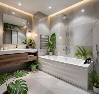 Akril vanna 190×85 dizaynda