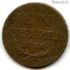 Австрия 1 крейцер 1816 G