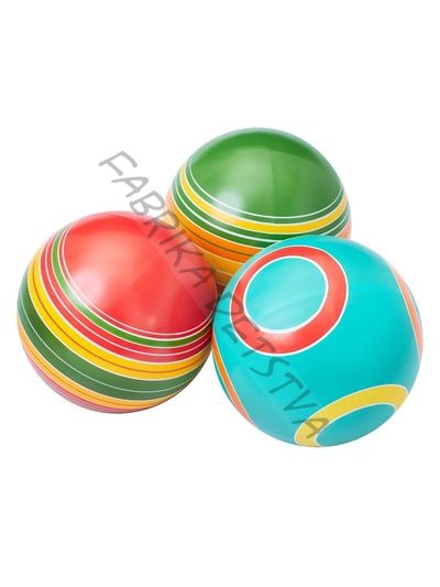 МЯЧ ДЕТСКИЙ 20 СМ. РУЧНОЕ ОКРАШ., В АССОРТ.