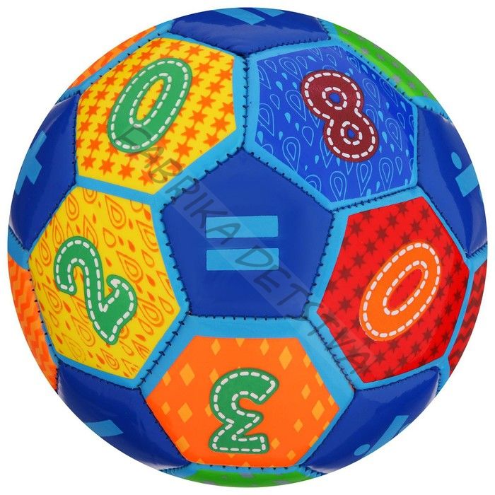 Футбольный мяч, машинная сшивка, 32 панели, р. 2, EVA, цвета МИКС