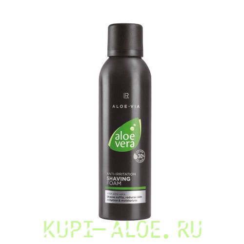 Успокаивающая пена для бритья Aloe Vera, 200 мл