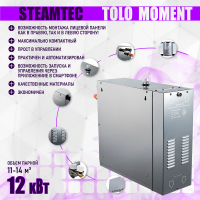 Парогенератор Steamtec TOLO MOMENT 120 - 12 кВт