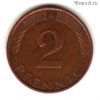 ФРГ 2 пфеннига 1995 A
