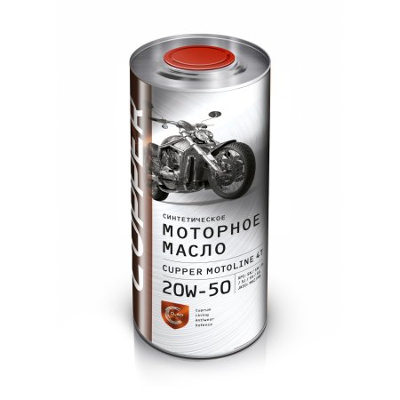 CUPPER Motoline 4T 20W-50, 1л