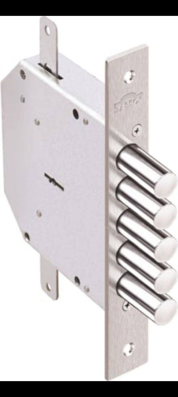 (Эльбор) 1.06.02 Замок Elbor (Эльбор) врезной сувальдный Гранит 1.06.02 с тягами, 5 кл. /00407/