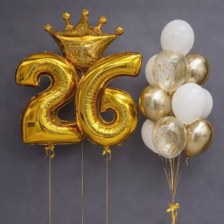 Шары "Золотой момент"