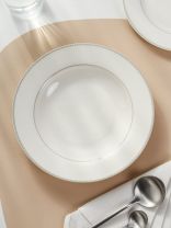 Тарелка суповая, фарфор, 23 см, круглая, Iconic, Fioretta, TDP691